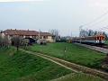 Cascina con treno